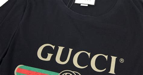 fake xl gucci t's|is gucci shirt genuine.